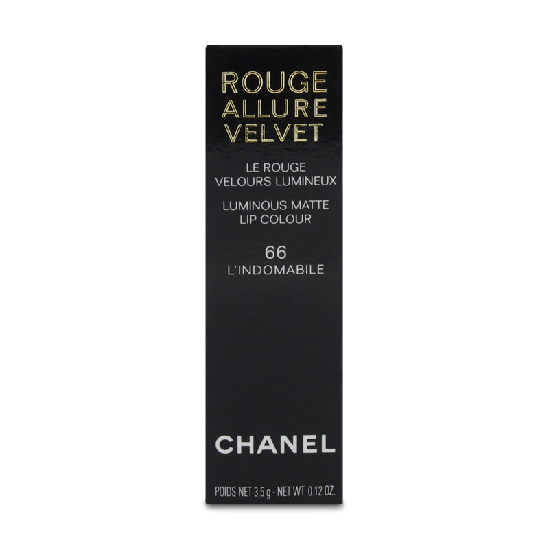 Chanel Rouge Allure Velvet Luminous Matte Lipstick 66 L'Indomabile