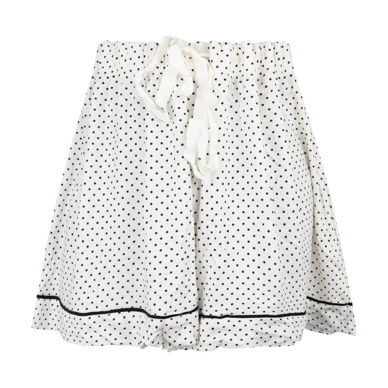 Victoria's Secret Modal White Mini Pin Dots Short Pyjamas