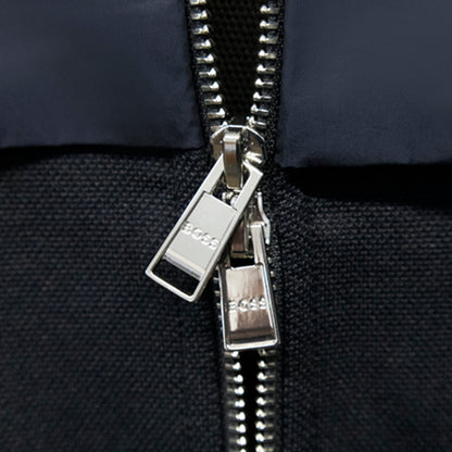 Hugo Boss Steele 406 Men's Full Zip Hoodie Dark Blue