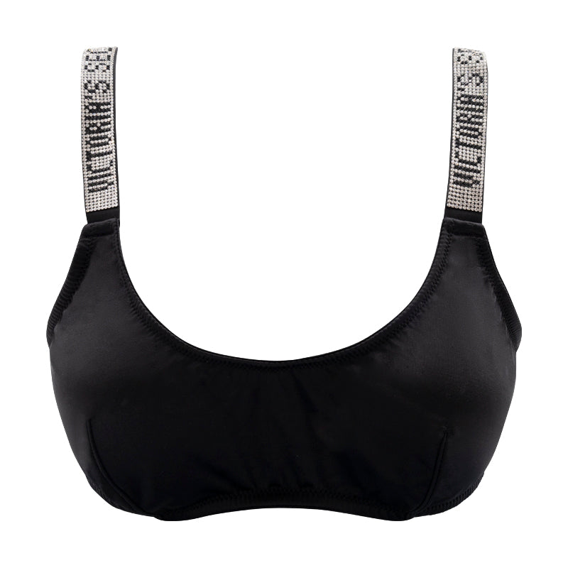 Victoria's Secret Very Sexy Shine Strap Bralette Black