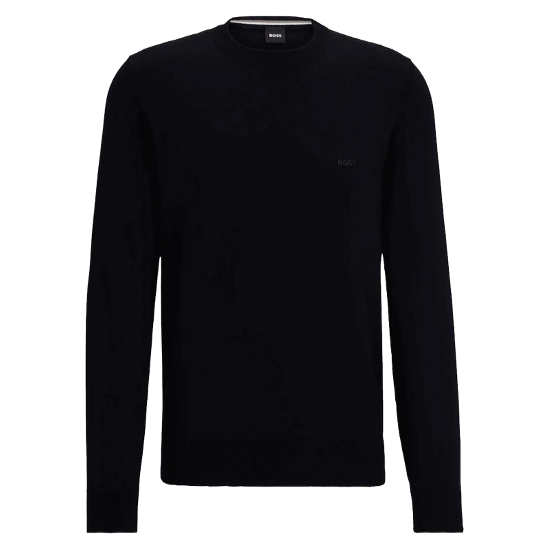 Hugo Boss Pacas Men's Knitted Jumper Black