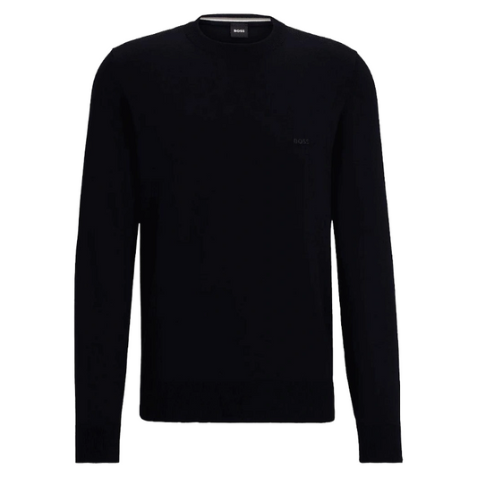 Hugo Boss Pacas Men's Knitted Jumper Black