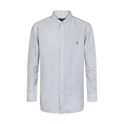 Ralph Lauren Polo Custom Fit Oxford Shirt Blue/White