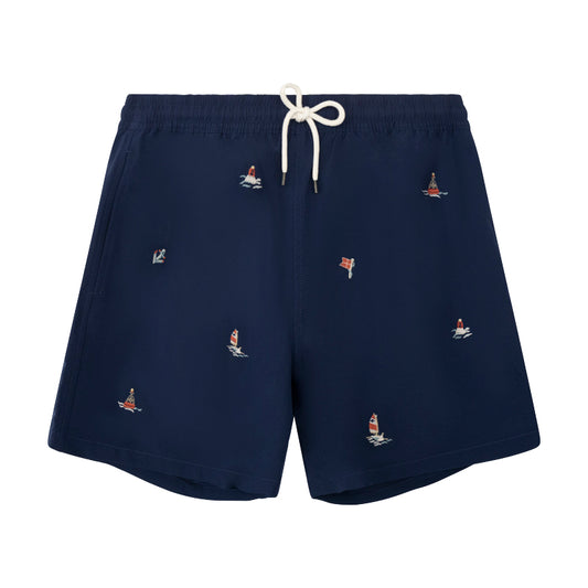 Ralph Lauren Men's Traveler Swim Shorts Navy