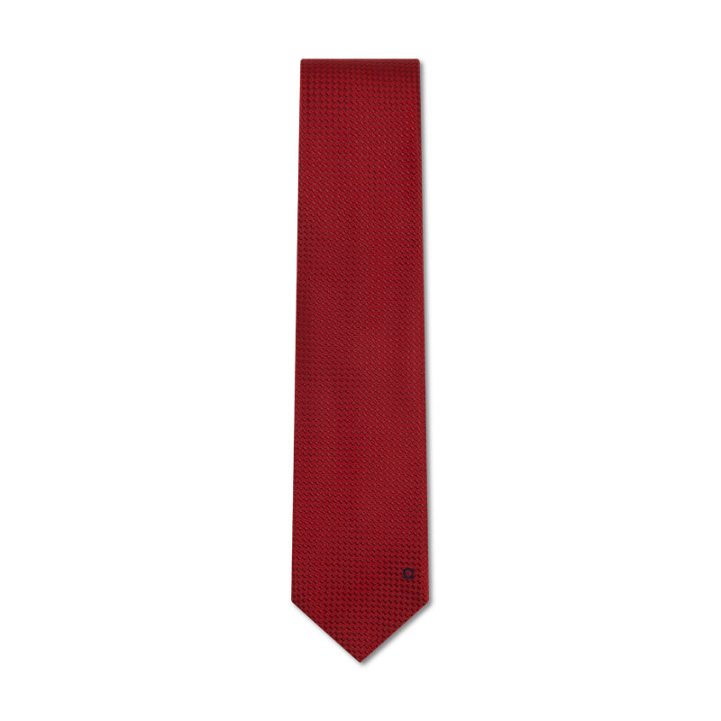 Salvatore Ferragamo Silk Tie Red