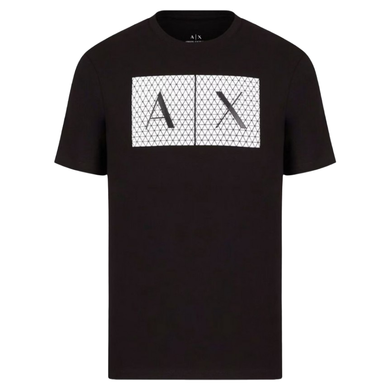 Armani Exchange T-Shirt Z8H4Z Black Slim Fit Large 