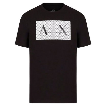 Armani Exchange T-Shirt Z8H4Z Black Slim Fit Large 