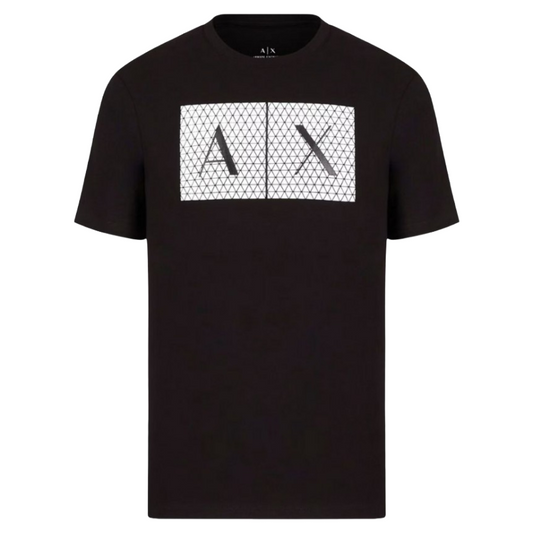 Armani Exchange T-Shirt Z8H4Z Black Slim Fit Large 