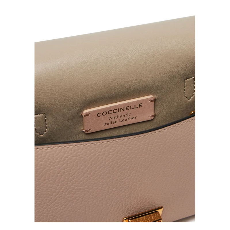Coccinelle Arlettis Leather Cross Body Bag Rosette