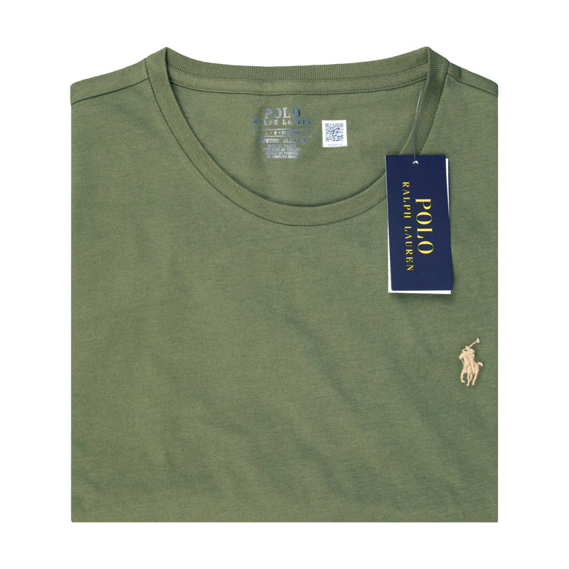 Ralph Lauren Polo Custom Slim Fit T-Shirt Green