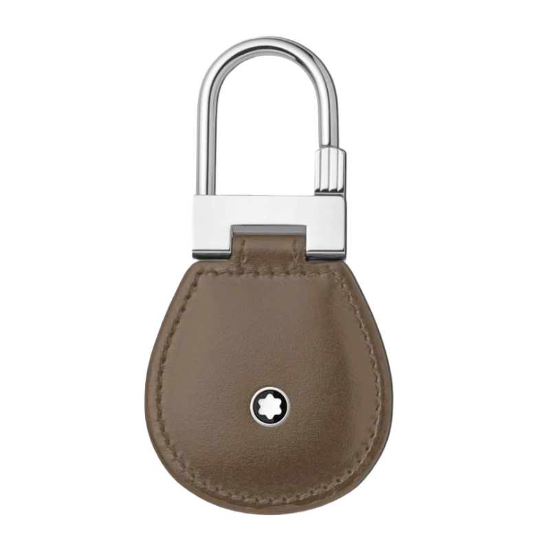 Mont Blanc Meisterstuck Leather Key Fob Mastic Brown