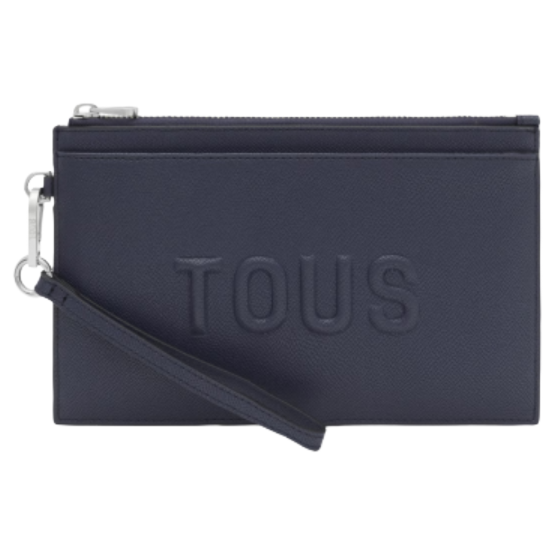 Tous Large Navy Dark Blue Wallet
