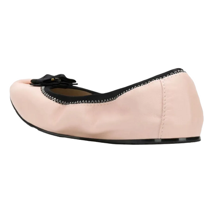 Salvatore Ferragamo My Joy Ballerina Shoes Pink Size 5 US (Blemished Box)