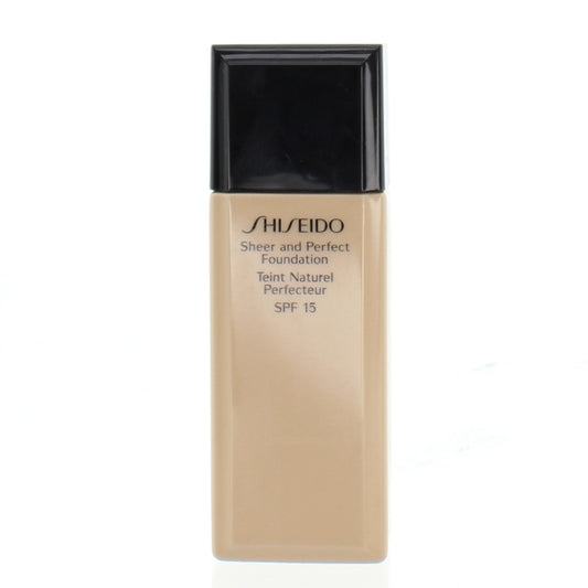 Shiseido Sheer and Perfect Foundation D10 Golden Brown