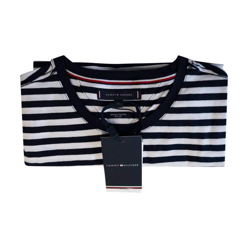 Tommy Hilfiger Men's T-Shirt Desert Sky/White 