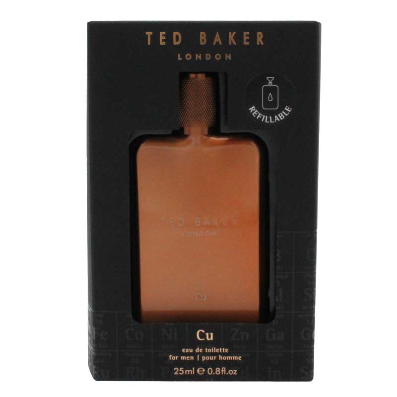 Ted Baker Cu Men 25ml Eau De Toilette Refill Spray (Blemished Box)
