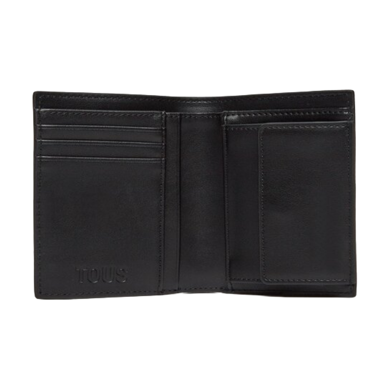 Tous Kaos Icon Black & Brown Print Purse