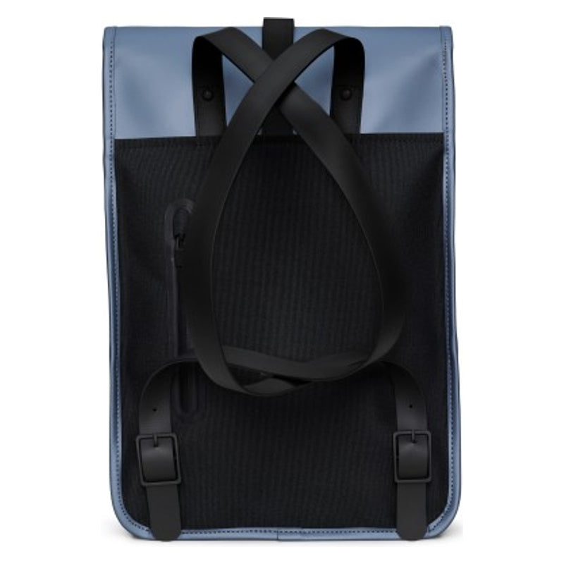 Rains Backpack Mini W3 Bay blue – rear view