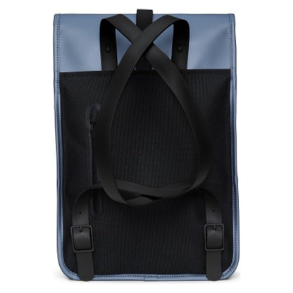 Rains Backpack Mini W3 Bay blue – rear view