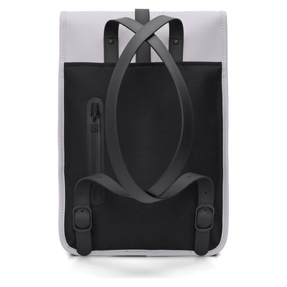 Rains Backpack Mini W3 Flint grey – rear view