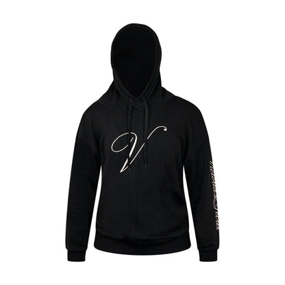 Victoria's Secret 'V' Black Hoodie Women's