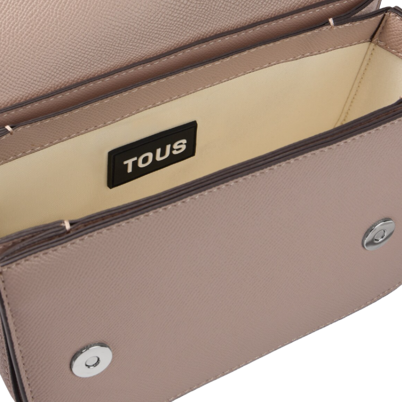 Tous Brenda Medium Taupe-Coloured Crossbody Bag 