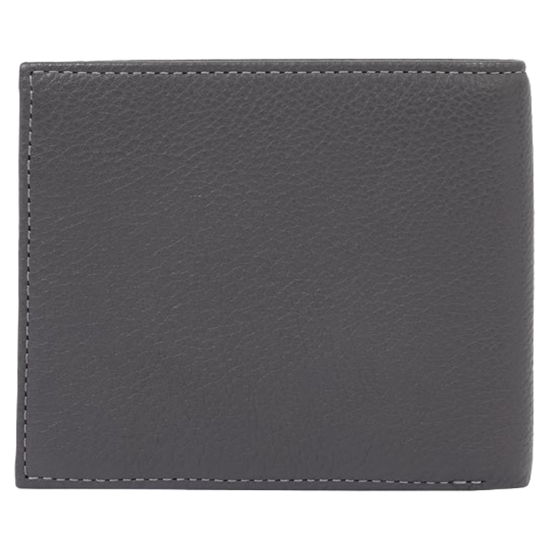 Tommy Hilfiger Grey Leather Men's Wallet AM0AM11855