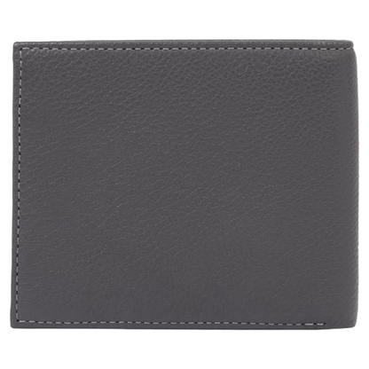 Tommy Hilfiger Grey Leather Men's Wallet AM0AM11855