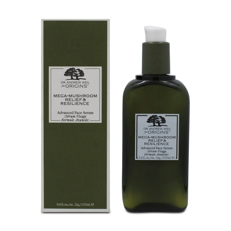 Origins Mega-Mushroom Resilience Face Serum 100ml (Blemished Box)