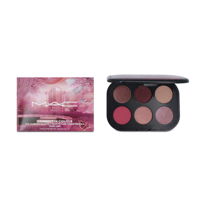 MAC Connect In Colour Eyeshadow Palette Rose 6 Shadows (Blemished Box)