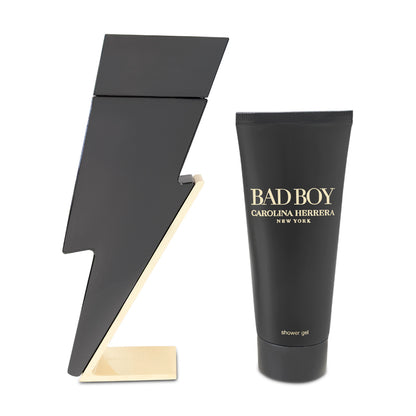 Carolina Herrera Bad Boy 100ml EDT & 100ml Shower Gel Gift Set