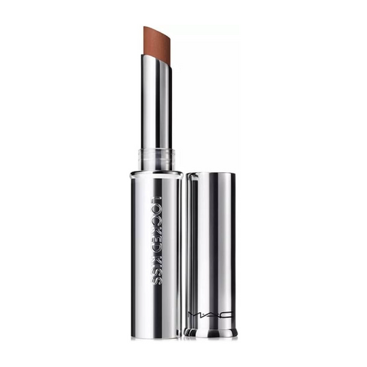 MAC Locked Kiss 24HR Lipstick 65 Posh Brown