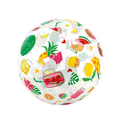 Intex Swim Ring & Beach Ball Inflatable Swimming Pool Toy - Tropical