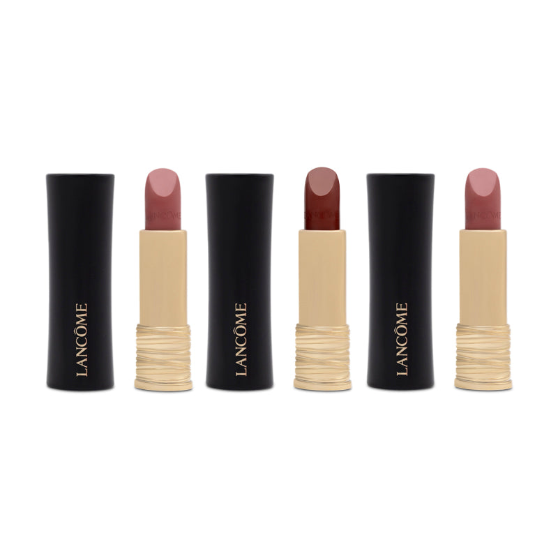 Lancome L'Absolu Rouge Shaping Cream Lipstick Gift Set - 3 Lipsticks