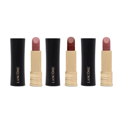 Lancome L'Absolu Rouge Shaping Cream Lipstick Gift Set - 3 Lipsticks