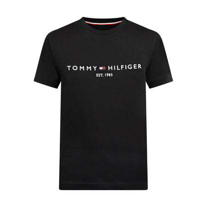Tommy Hilfiger Core Logo Men's Black T-Shirt 
