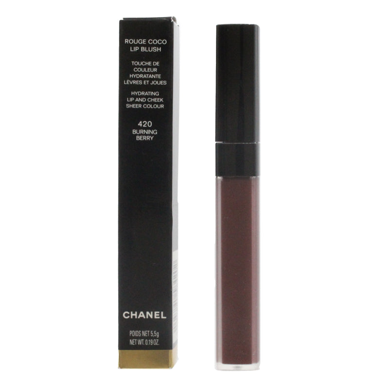 Chanel Rouge Coco Lip Blush Lip & Cheek Colour 420 Burning Berry