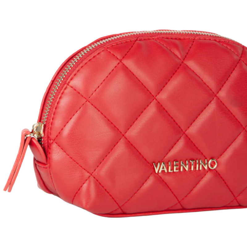 Mario Valentino Women's Cosmetic Bag Rosso Red