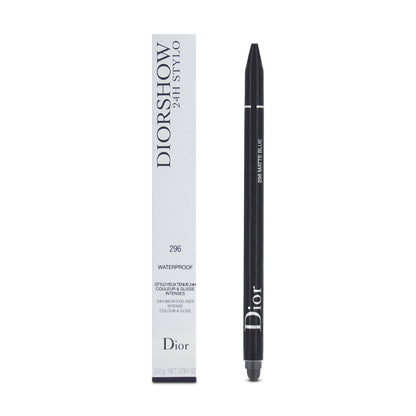 Dior Diorshow 24H Stylo Waterproof Eyeliner 296 Matte Blue (Blemished Box)