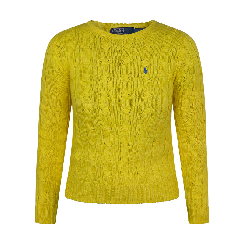 Ralph Lauren Polo Women's Cotton Jumper Yellow