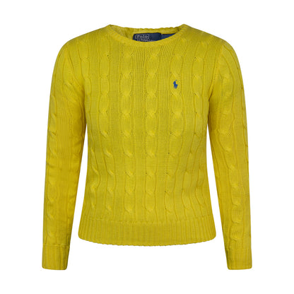 Ralph Lauren Polo Women's Cotton Jumper Yellow