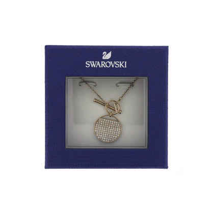 Swarovski Rose Gold Plated T Bar Necklace 5576610 