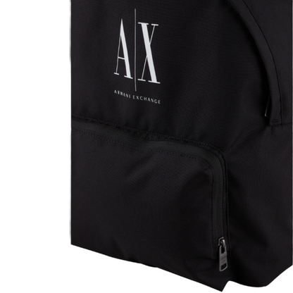 Armani Exchange Logo Backpack Men's Black CC124