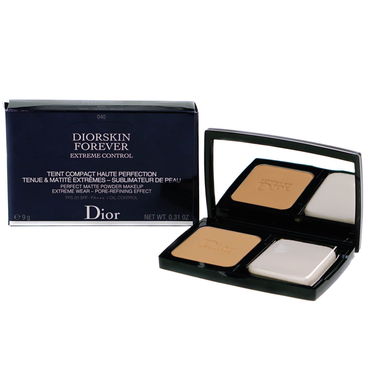 Dior Matte Powder Foundation 040 Honey Beige (Damaged Box)