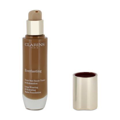 Clarins Everlasting Foundation Hydrating Matte 118.5N Chocolate 30ml