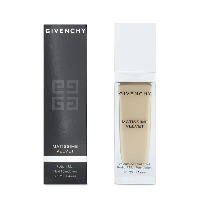 Givenchy Matissime Velvet Radiant Mat Fluid Foundation SPF20 00 Mat Ivory
