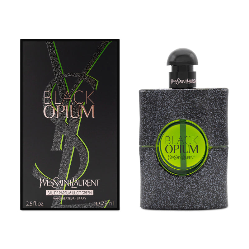 Yves Saint Laurent Black Opium 75ml Eau De Parfum Illicit Green