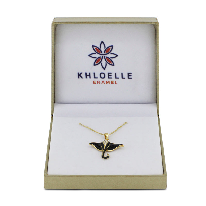 Khloelle Gold Stingray Necklace LC0070843