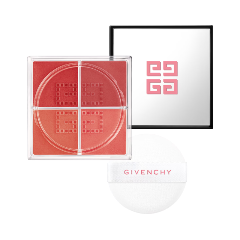 Givenchy Prisme Libre Blush 4 Colour Loose Powder Blusher 5 Popeline Violine