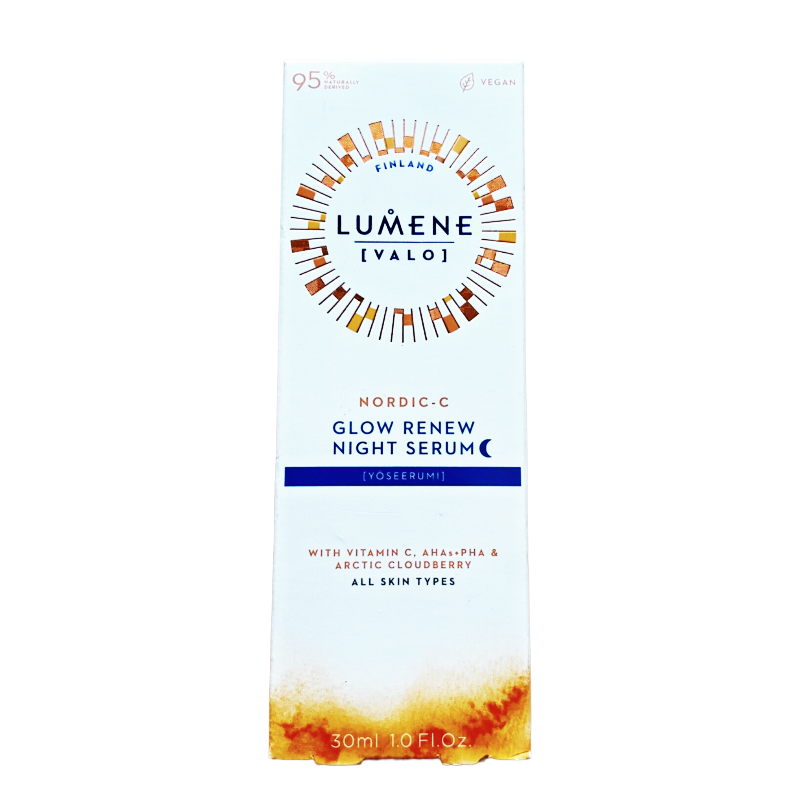 Lumene Nordic-C Glow Renew Night Serum 30ml (Blemished Box)